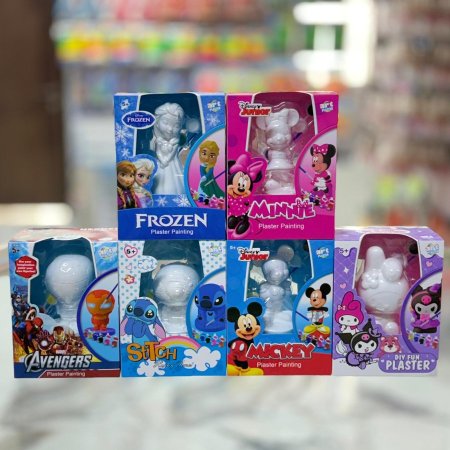 لعبة تلوين الجبس - شخصيات ديزني